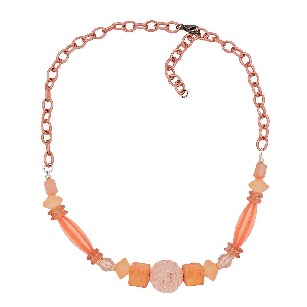 Necklace Chain With Beads Rose