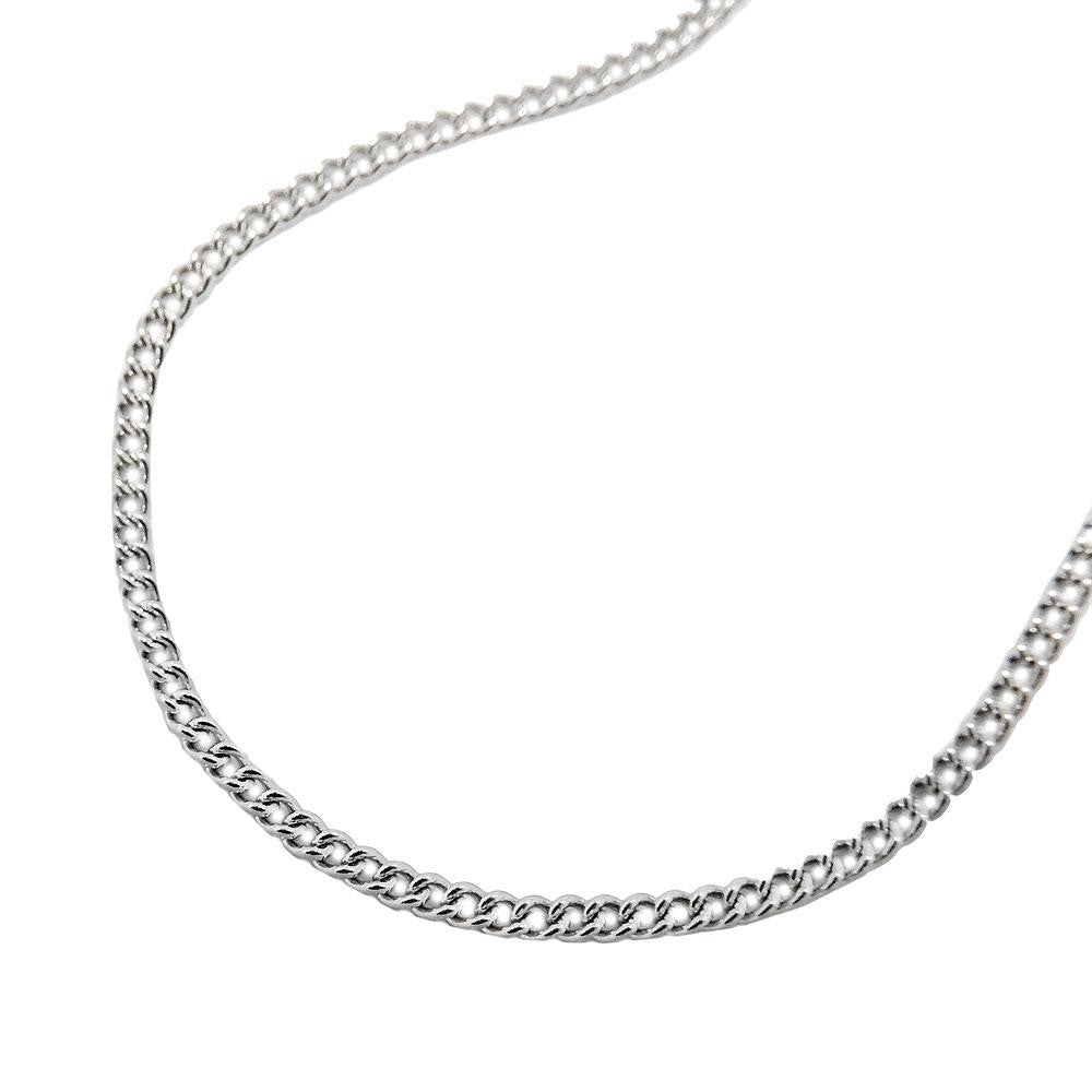 Necklace, Curb Chain, Stainless Steel