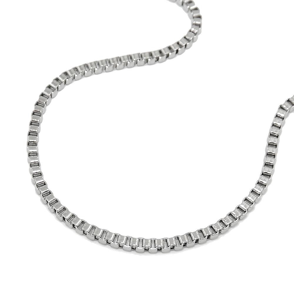 Necklace, Box Chain, Stainless Steel