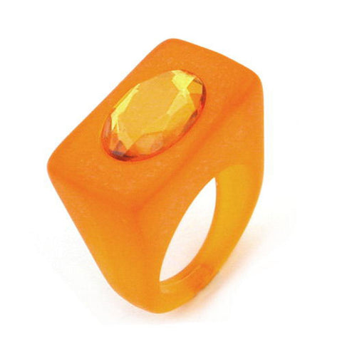 Ring Plastic Bright Orange