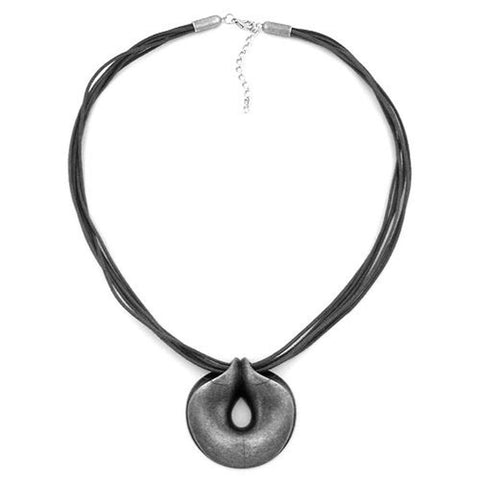 Necklace Amulet Silver-antique 55cm