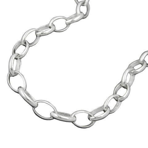 Bracelet, Anchor Chain, Silver 925, 19cm