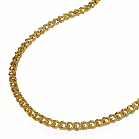 Curb Chain, Gold Plated