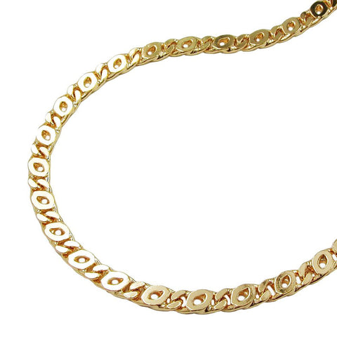 Bracelet, Eye-of-tiger Chain, Gold Plated