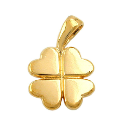 Pendant Clover Leaf 3 Micron Gold-plated