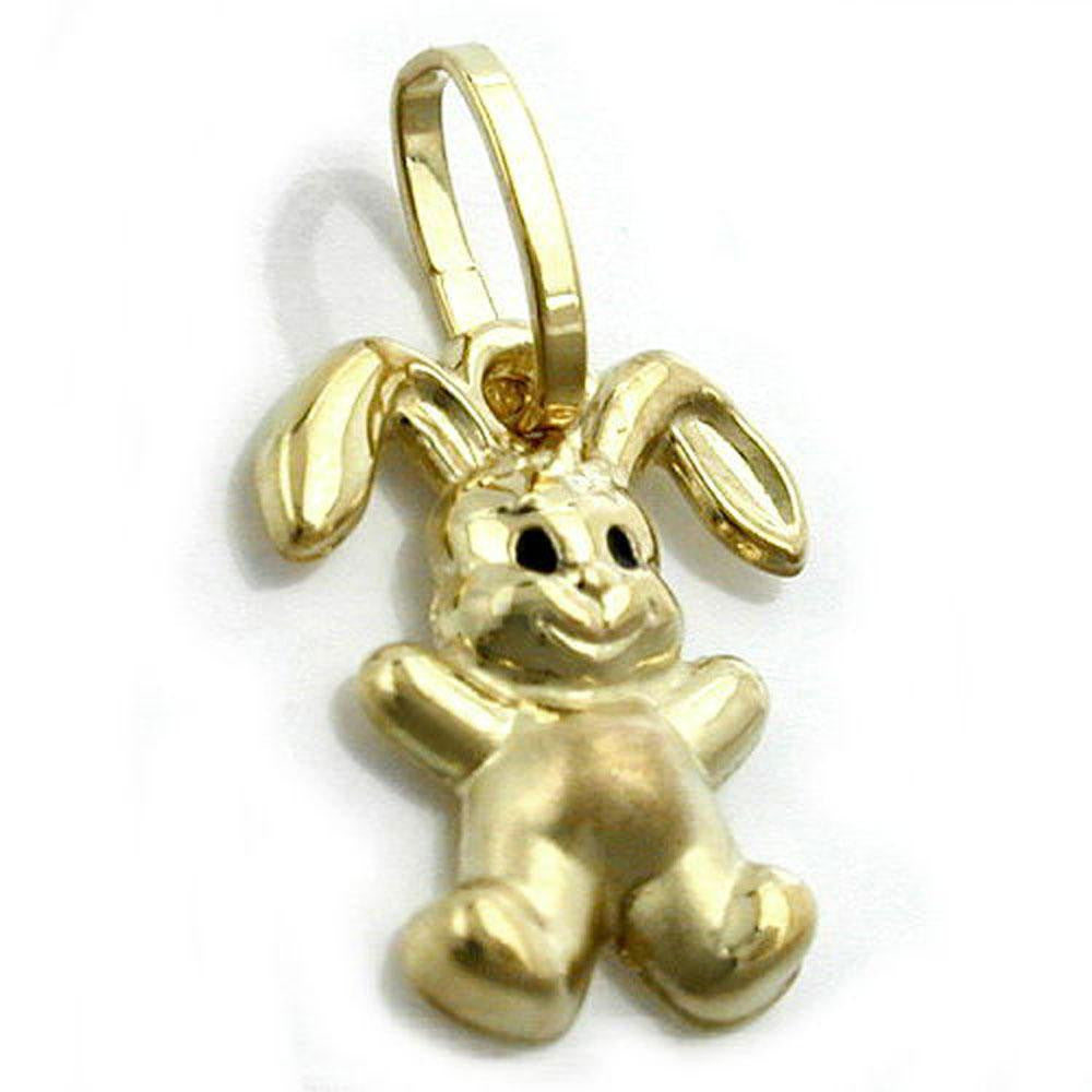 Pendant Small Rabbit 9k Gold