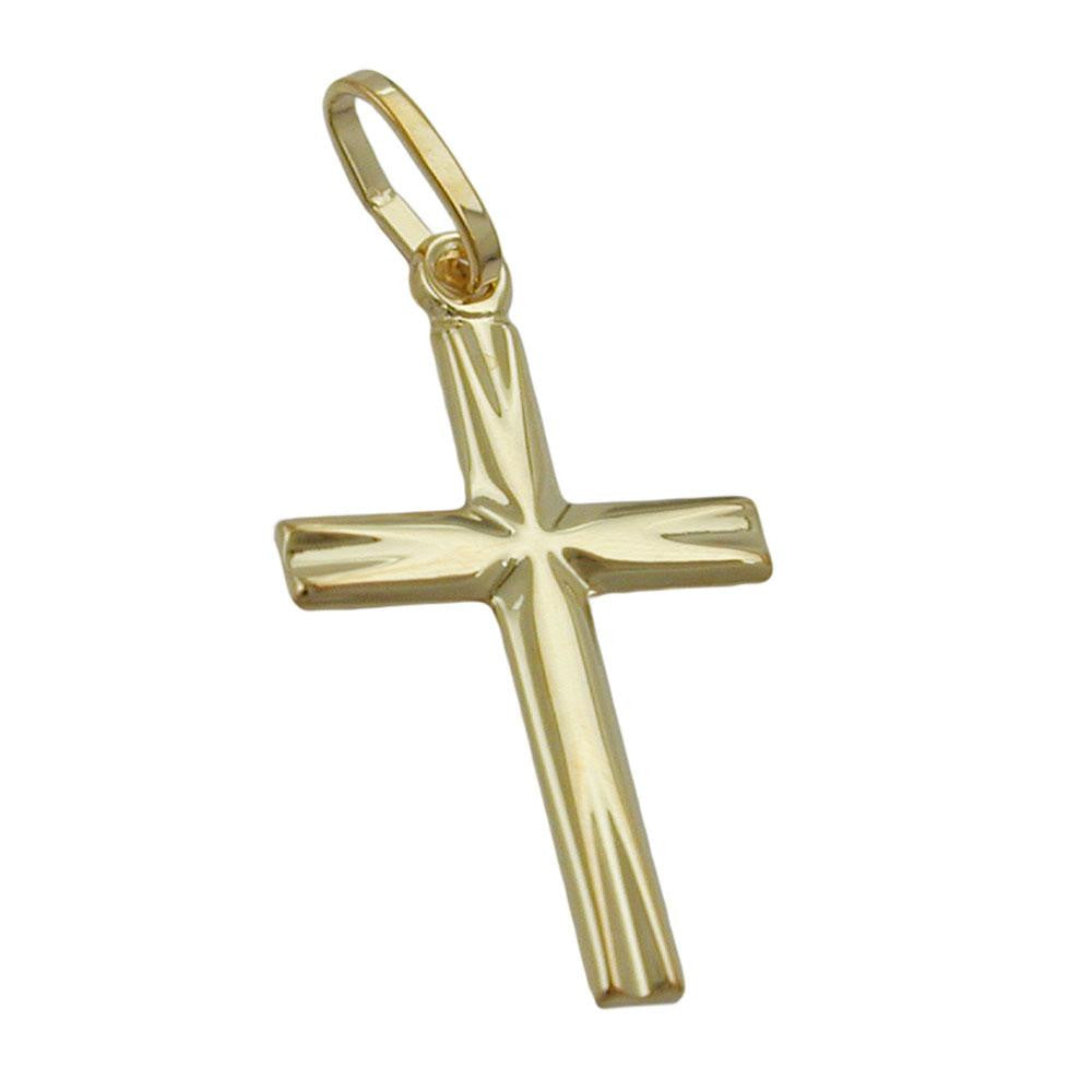 Pendant Small Cross 14kt Gold