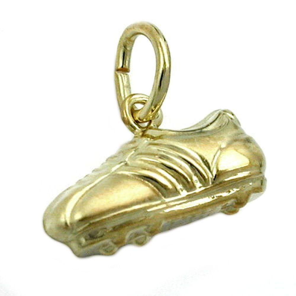 Pendant Football Shoe 8k Gold