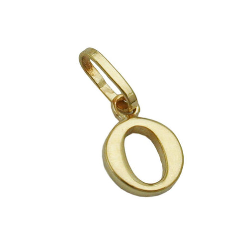 Pendant Initiale O 9k Gold