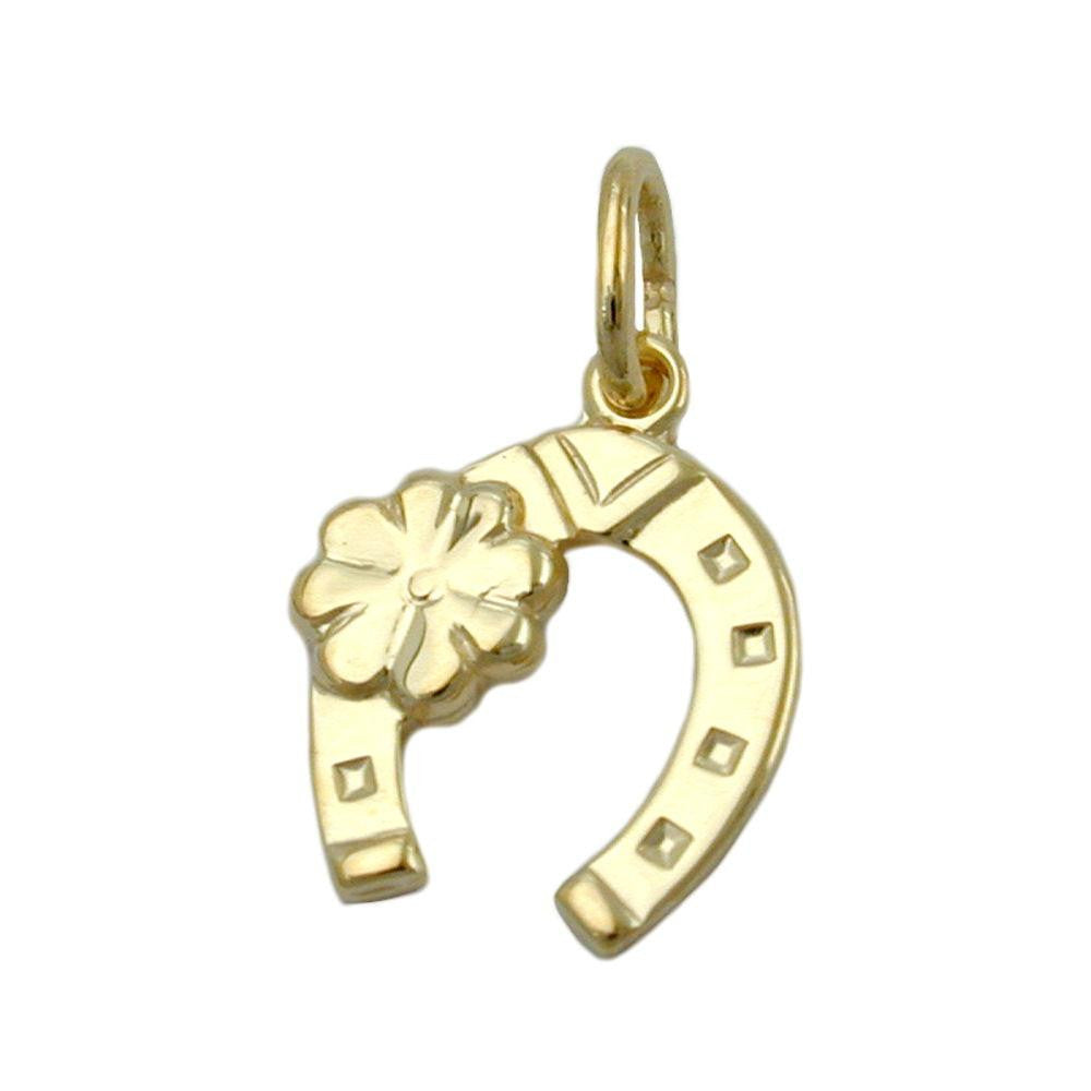 Pendant Horseshoe 9k Gold
