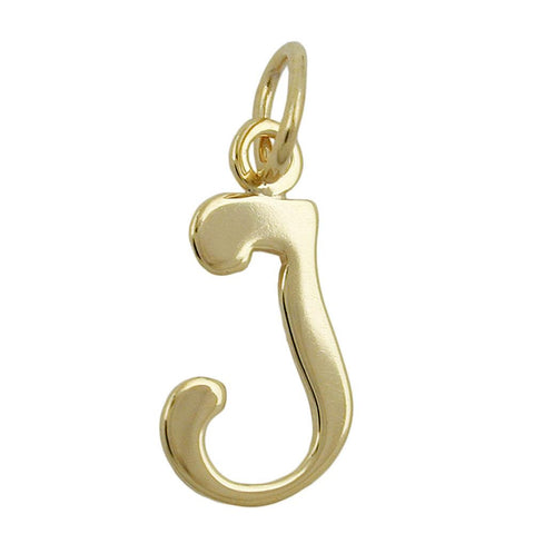 Pendant Letter I 8k Gold