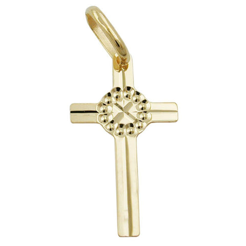 Pendant Cross 9k Gold