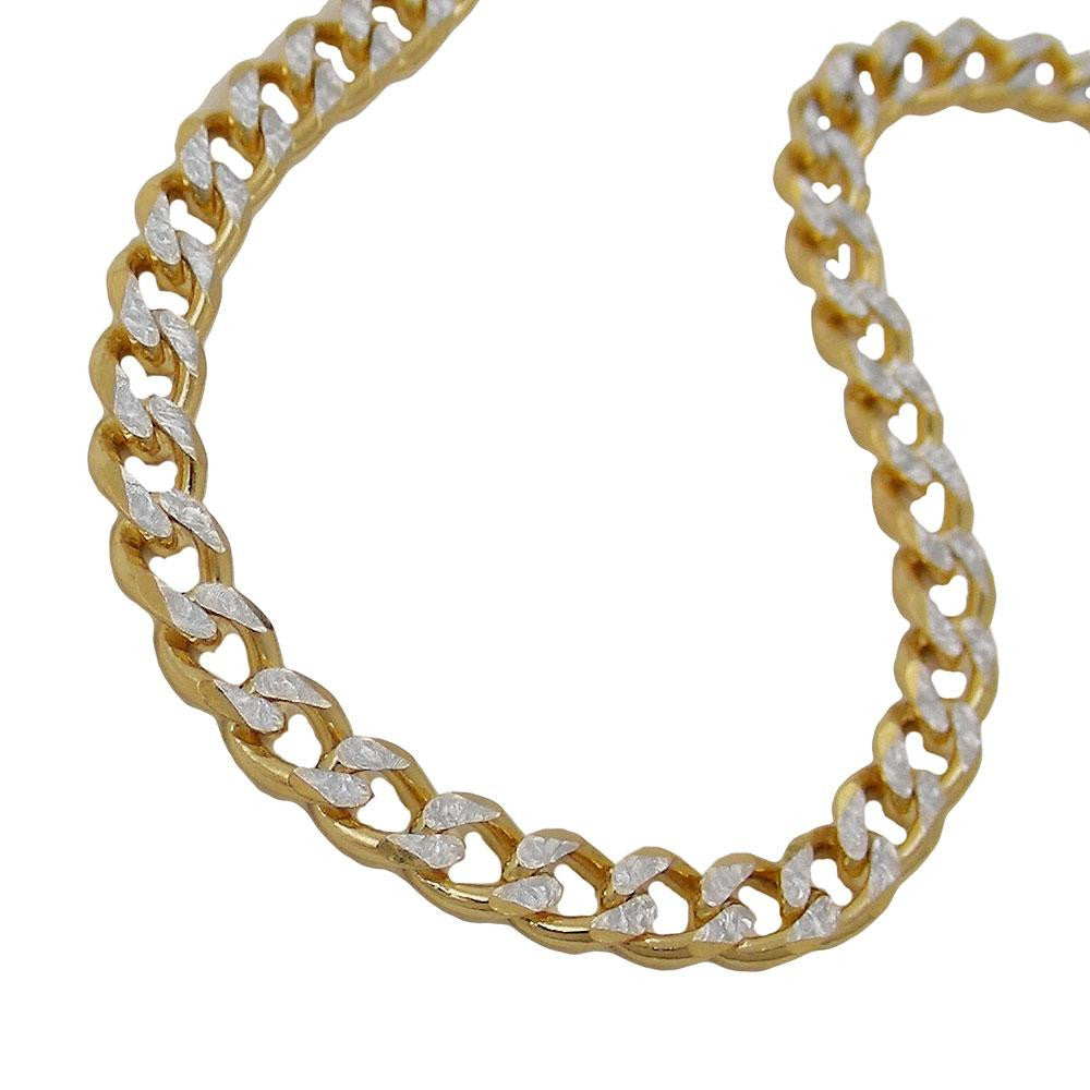 Bracelet, 19cm, Open Curb, 14k Gold