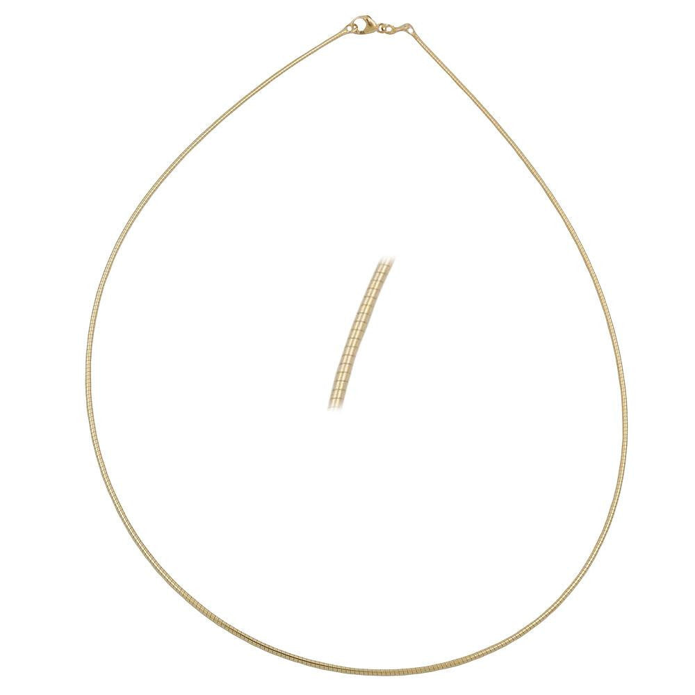 Chain, Tonda Round, 45cm, 9kt Gold