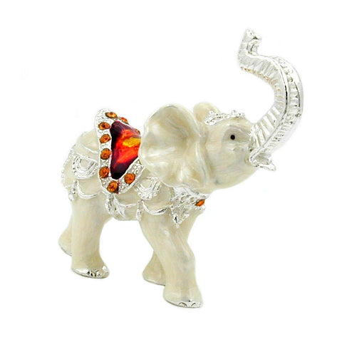 Indian Carousel Elephant Silver Plated