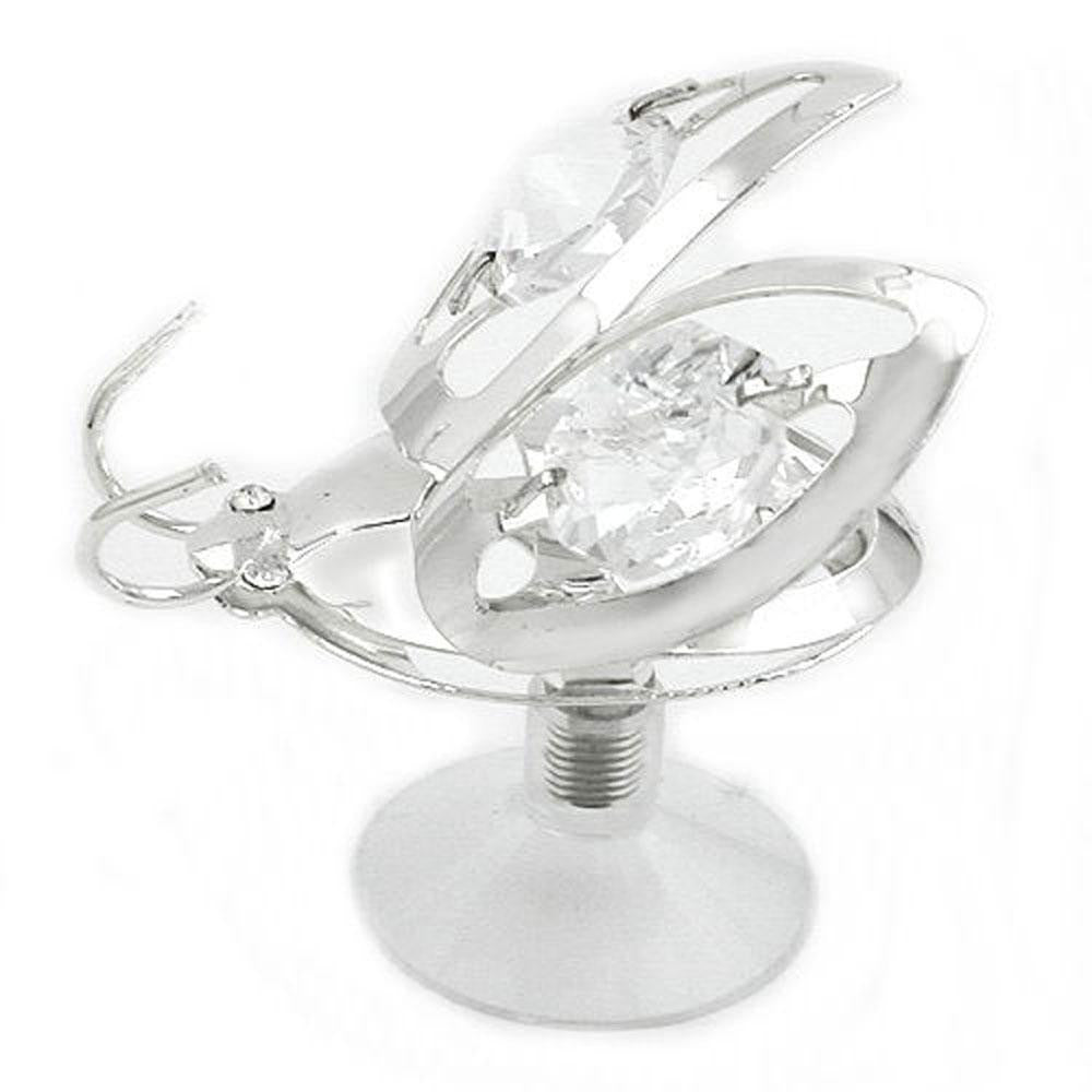 Suncatcher Chafer With Crystal Elements Silver Plated