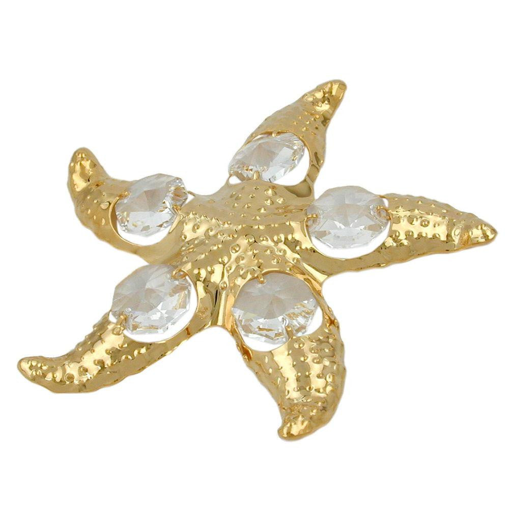 Star Fish With 5 Crystal Elements