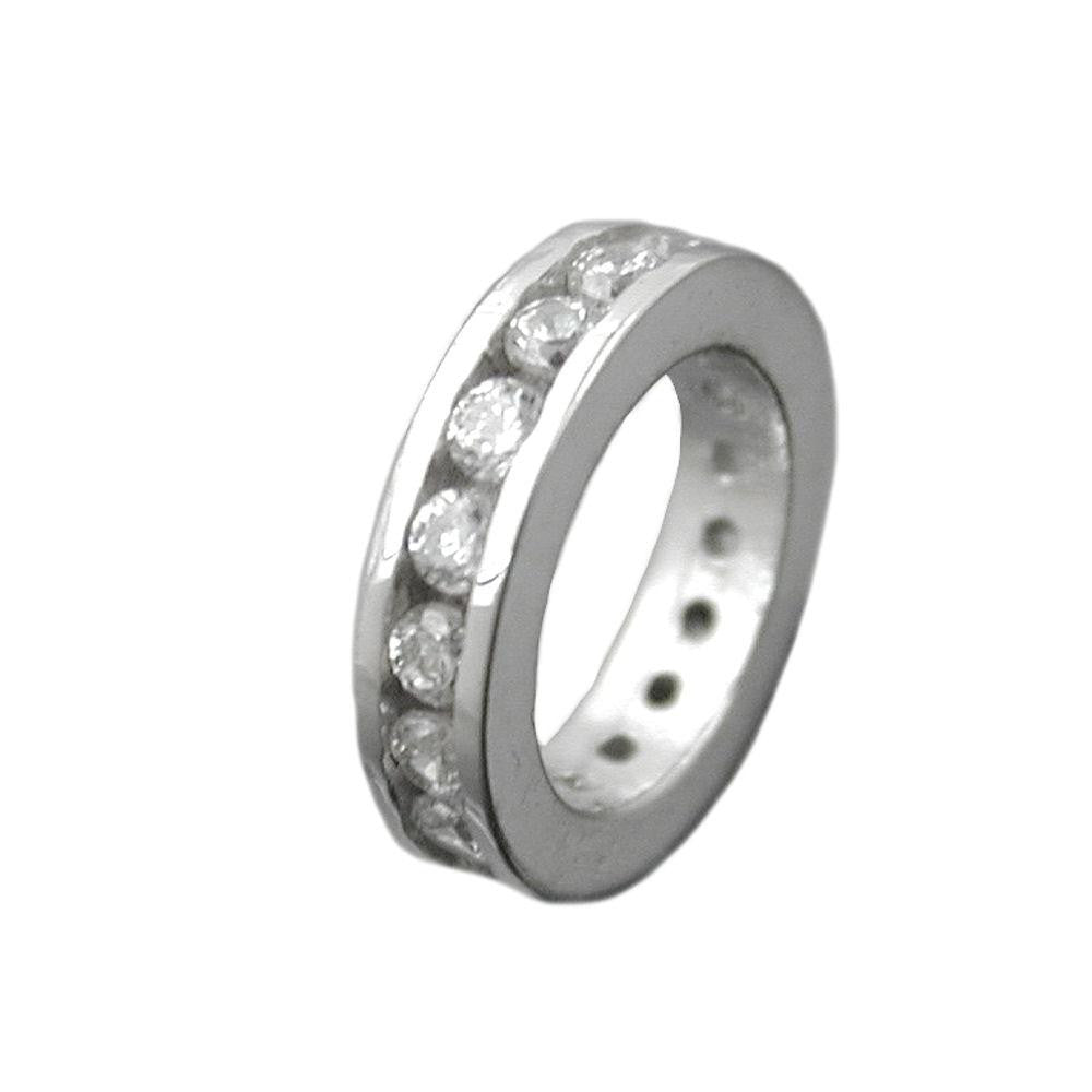 Pendant Babtism Ring Cz Silver 925