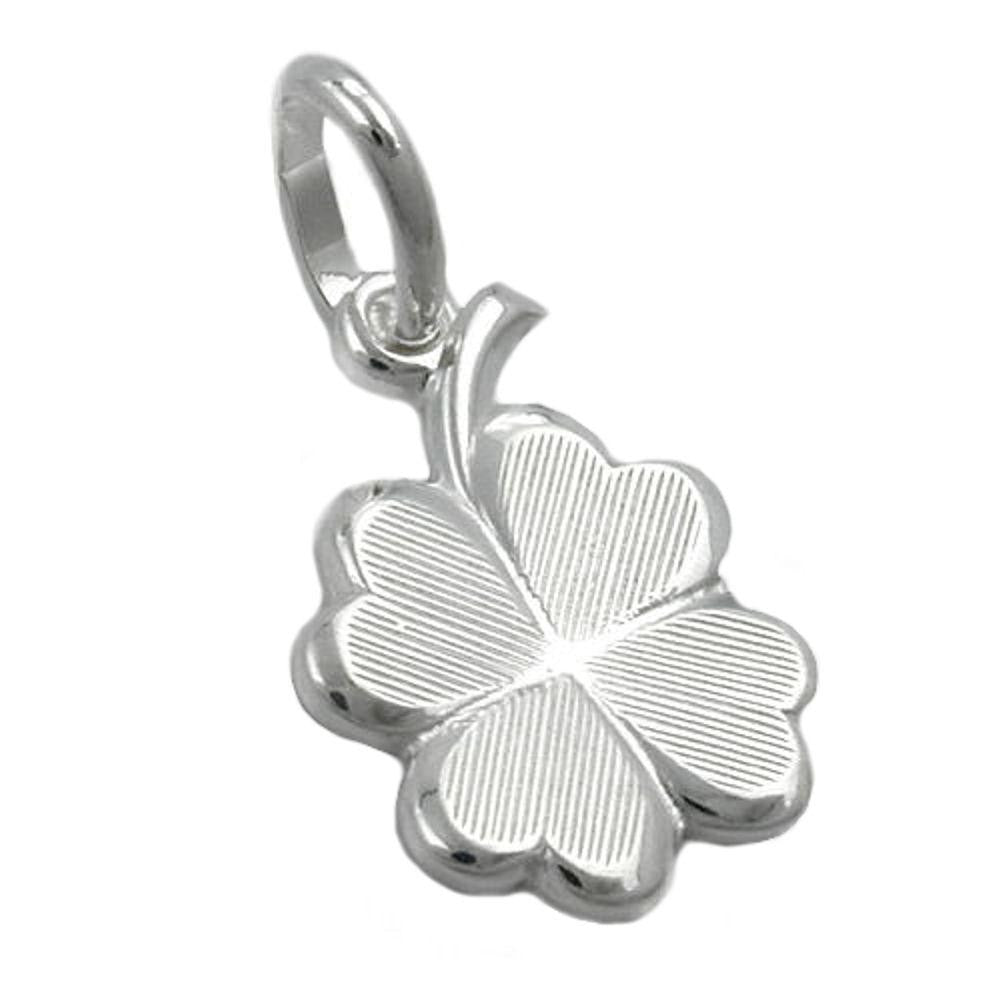 Pendant Clover Leaf Shiny Silver 925