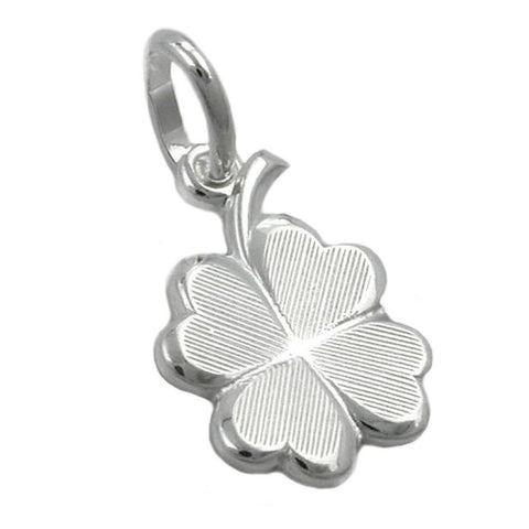 Pendant Clover Leaf Shiny Silver 925