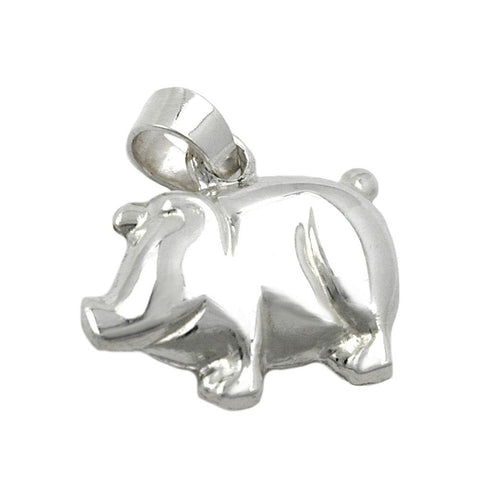 Pendant Lucky Pig Silver 925