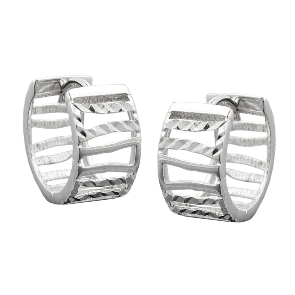 Hoop Earrings Silver 925