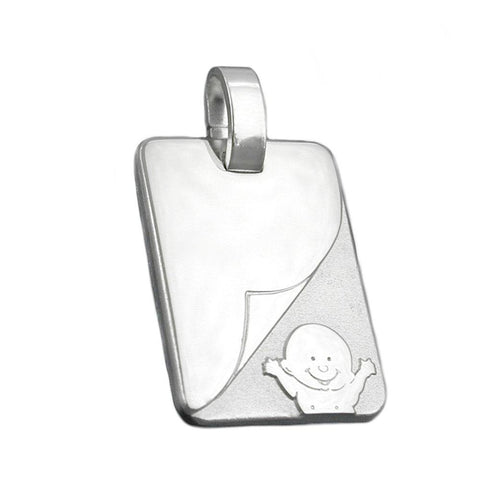 Pendant Baby's Christening Silver 925