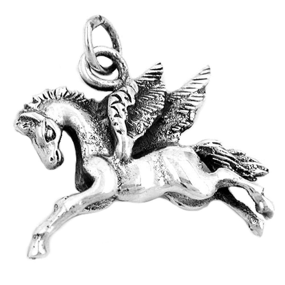 Pendant Horse With Wings Silver 925