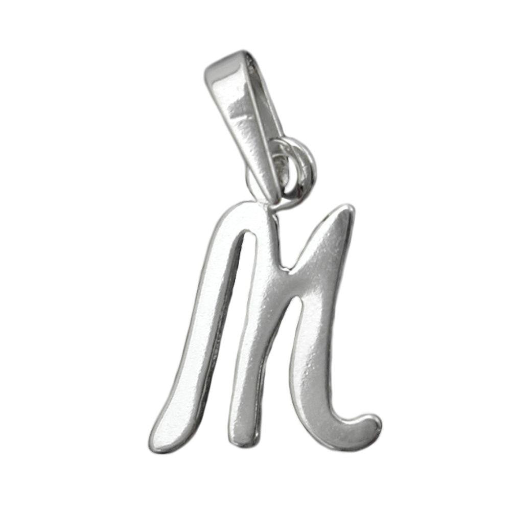 Pendant Initial M Silver 925