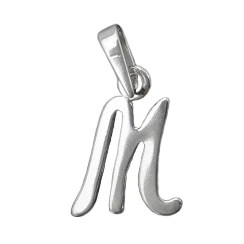 Pendant Initial M Silver 925