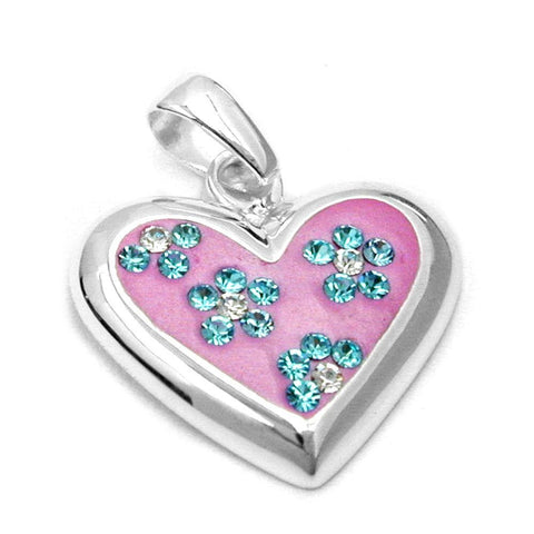 Heart Pendant With Zirconia Silver 925