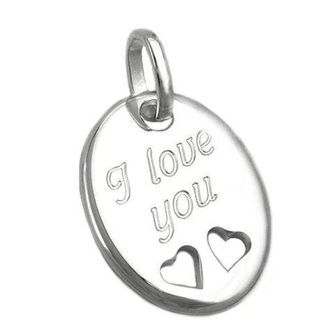 Pendant I Love You Silver 925