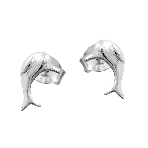Earstuds Dolphin Silver 925