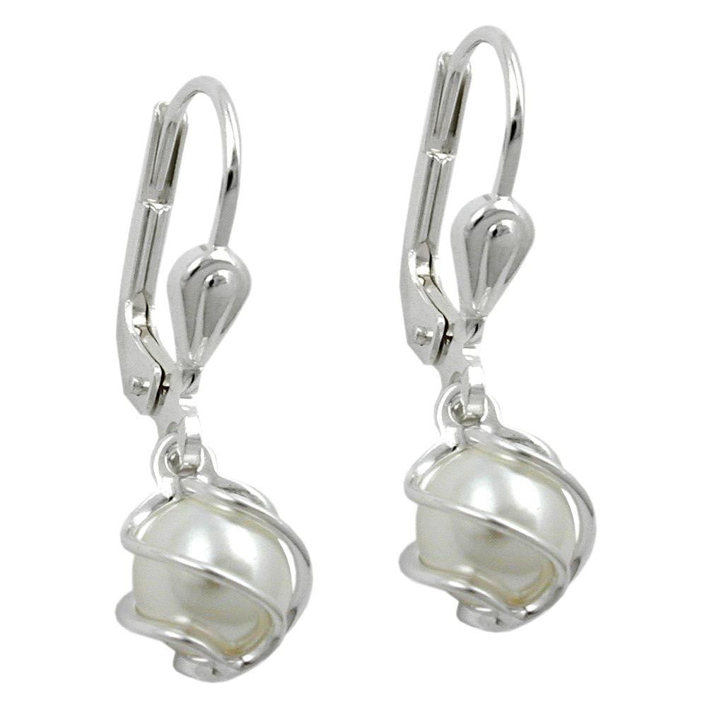 Earrings Leverback Silver 925