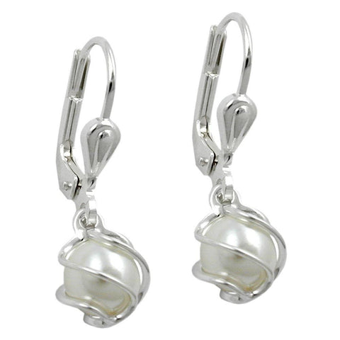 Earrings Leverback Silver 925