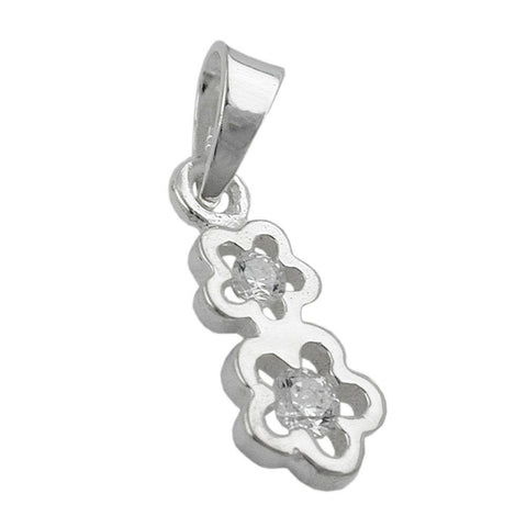 Pendant With Zirconia Silver 925