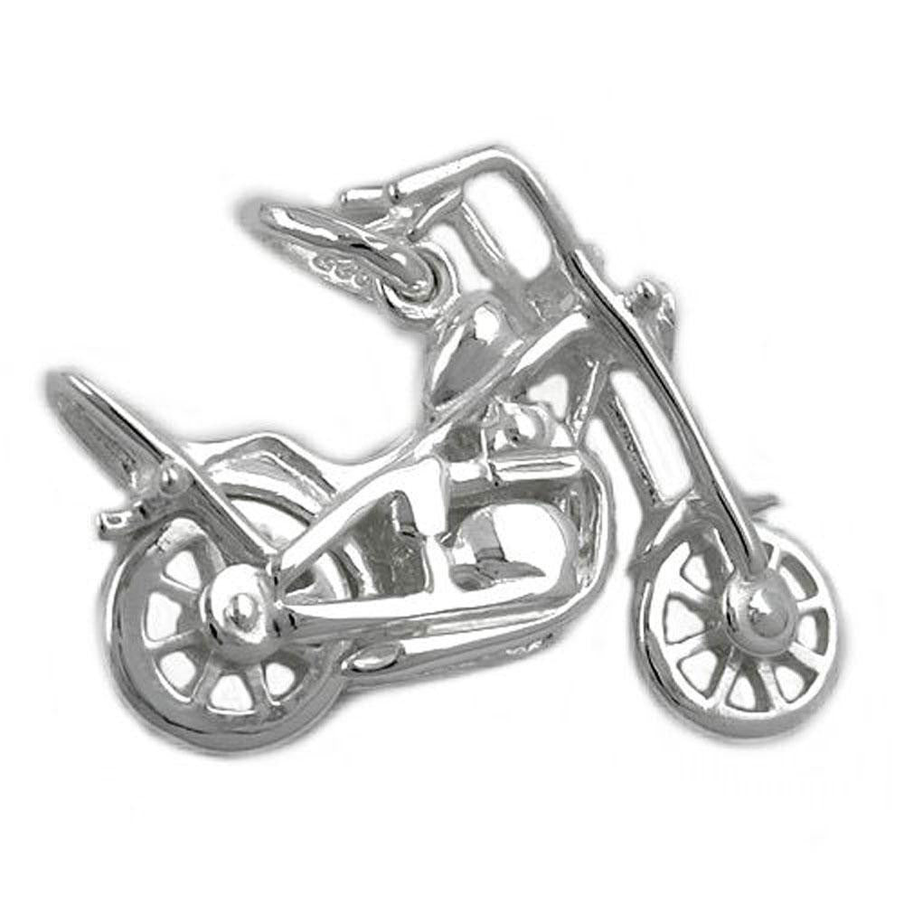 Pendant Motorcycle Silver 925