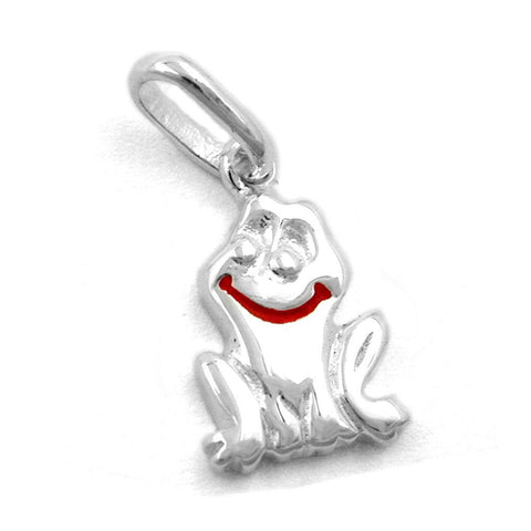 Pendant Smiling Frog Silver 925