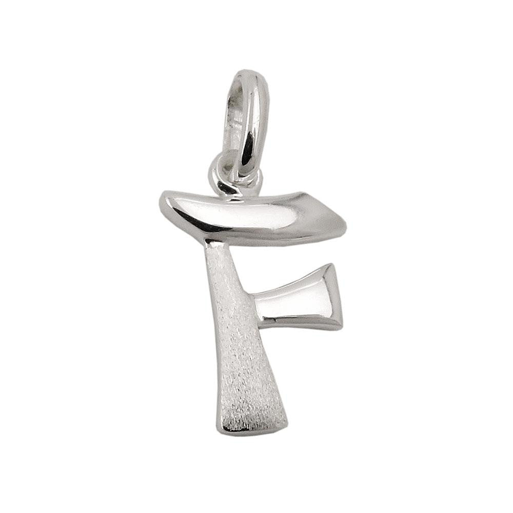 Pendant Initial F Silver 925