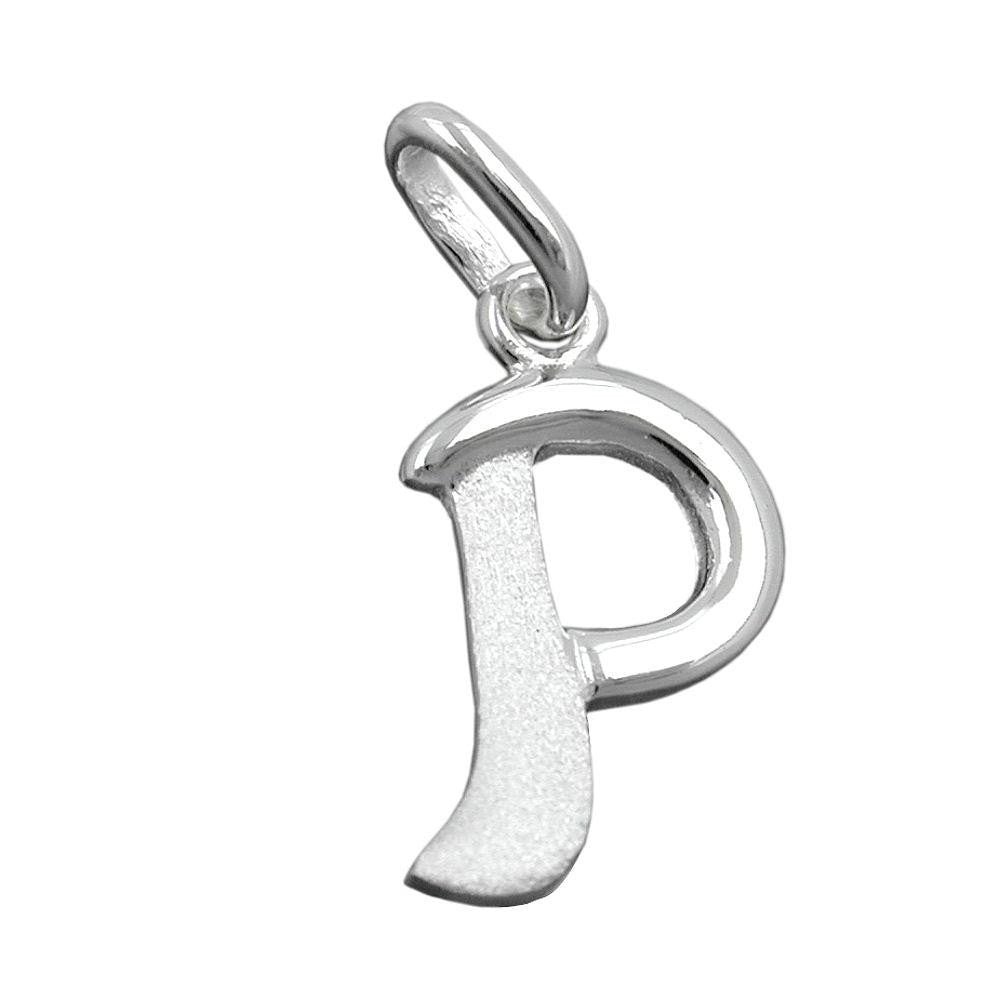 Pendant Initial P Silver 925