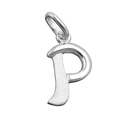Pendant Initial P Silver 925
