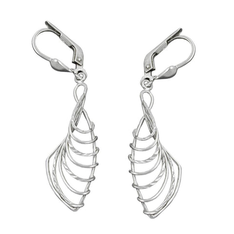 Leverback Earrings Silver 925