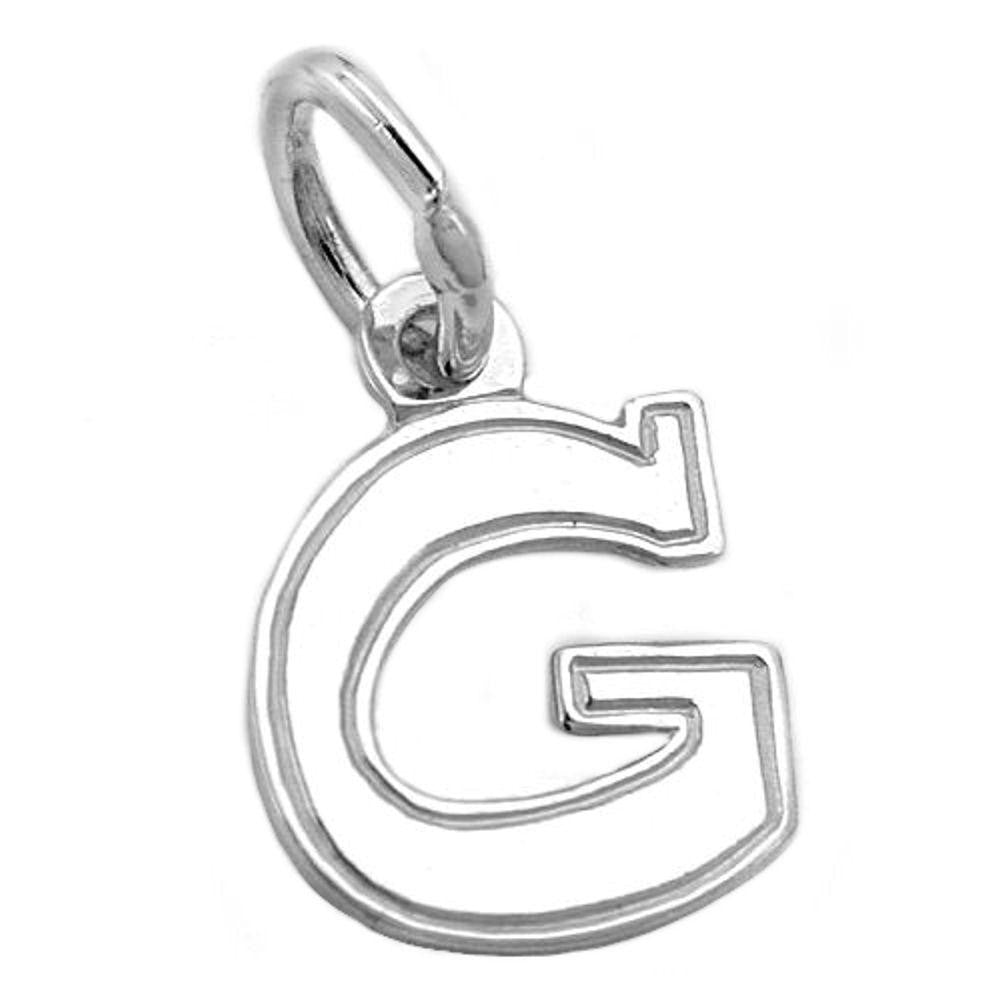 Pendant Initial G Silver 925