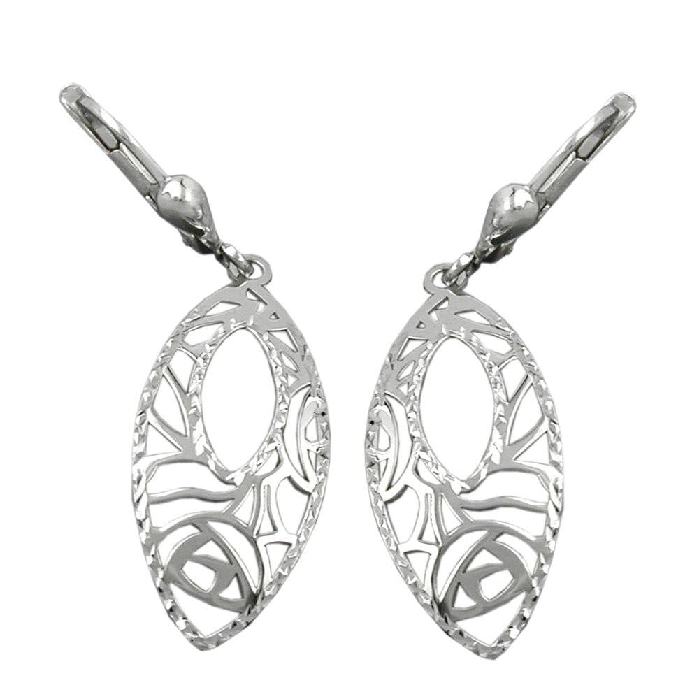 Leverback Earrings Silver 925