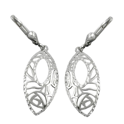Leverback Earrings Silver 925