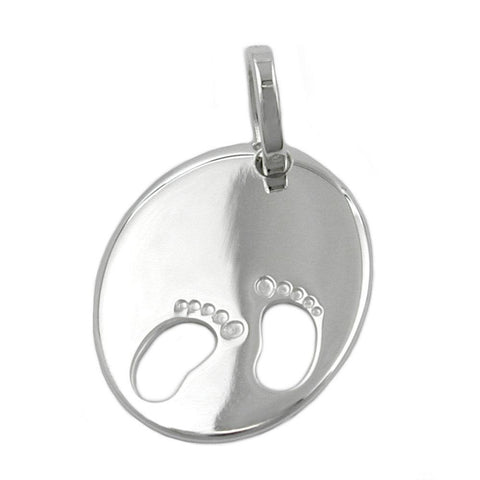 Pendant Baby's Christening Silver 925