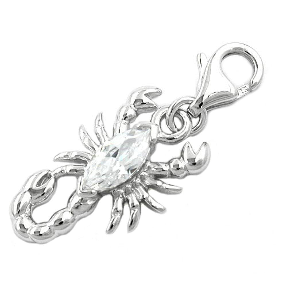 Pendant Charm Scorpio Silver 925