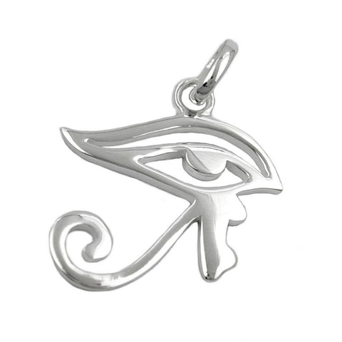 Eye Of Horus 20mm Sterling Silver 925 Pendant