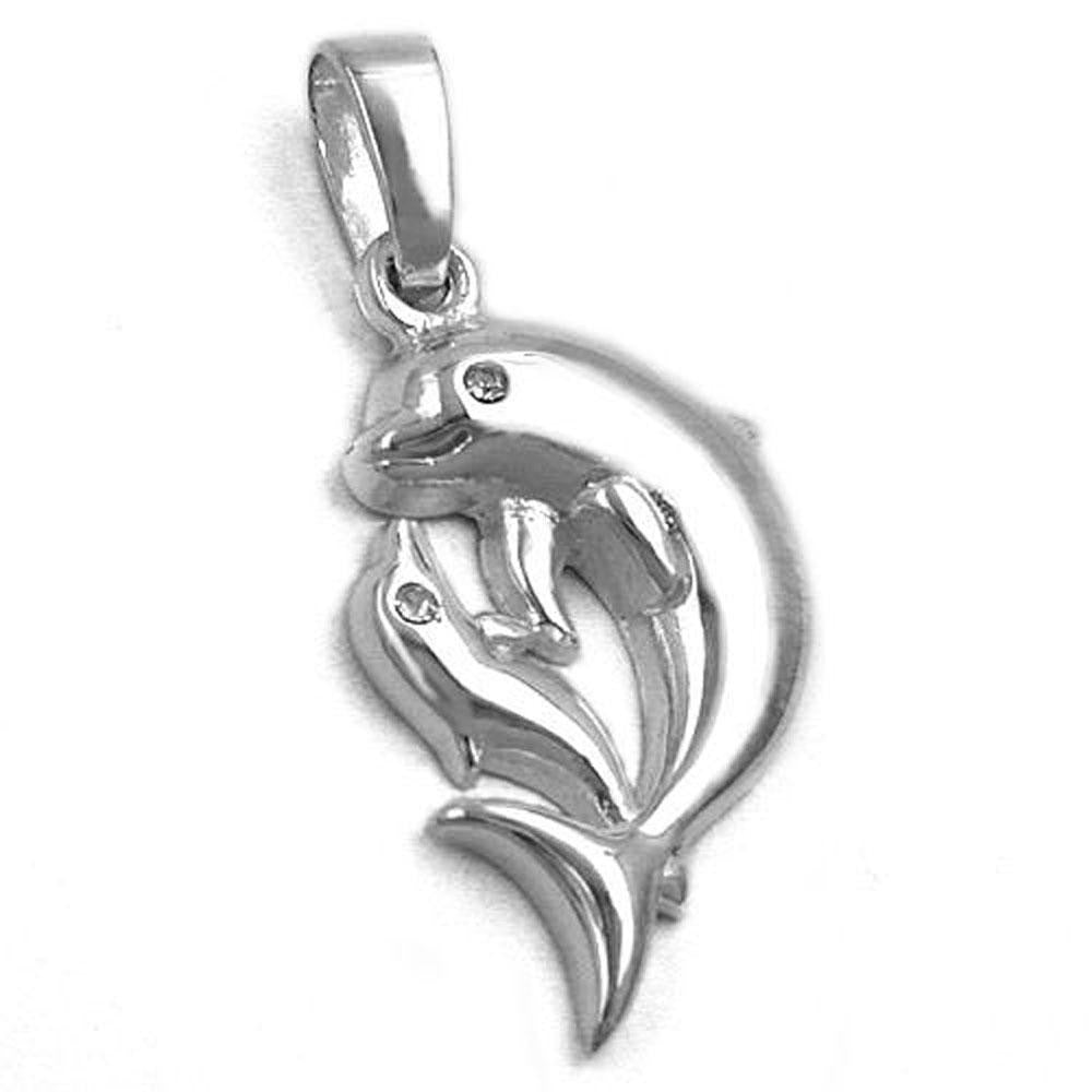 Pendant Dolphins Silver 925