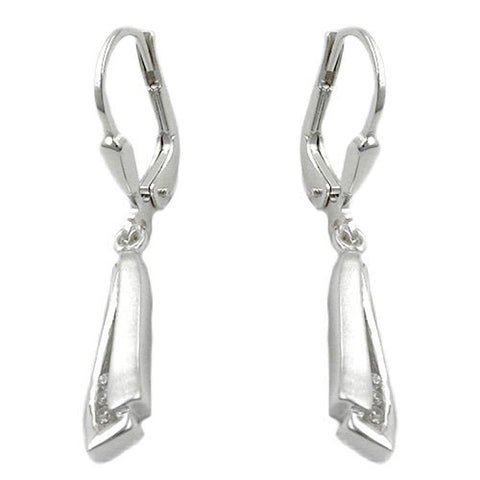 Leverback Earrings Zirconia Silver 925